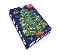 Fleurus Puzzle – Le grand sapin de Noël – 50 pièces – Illustré par Fabien Ockto-Lambert