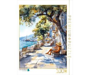 Puzzle · Le Laissez-Faire dans la Charmante Croatie | 1000 pièces · Format assemblé 64 × 48 cm · CALVENDO Puzzle