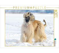 Puzzle · Le lévrier Afghan - Une beauté Gracieuse | 1000 pièces · Format assemblé 64 × 48 cm · CALVENDO Puzzle