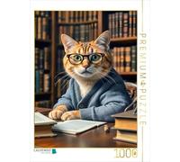 Puzzle · Le Minou Intelligent | 1000 pièces · Format assemblé 64 × 48 cm · CALVENDO Puzzle