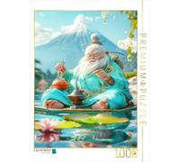Puzzle · Le Monde de l'animation | Un moine tranquille · 1000 pièces · Format assemblé 64 × 48 cm · CALVENDO Puzzle