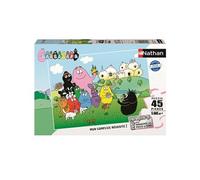 Puzzle Nathan Le monde des Barbapapa 45 pièces G