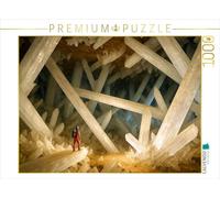 CALVENDO Puzzle Mondes en Cristal dans Une Grotte de Pierres | 1000 pièces 64 x 48 cm Puzzle Photo pour des Heures heureuses