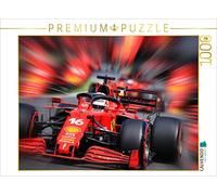 Puzzle · Le Monégasque Charles Leclerc n'est Que Le troisième Monégasque en | Formule 1 et court depuis 2019 pour la Scuderia Ferrari · 1000 pièces · Format assemblé 64 × 48 cm · CALVENDO Puzzle