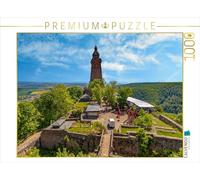 Puzzle · Le Monument National de l'empereur Guillaume | Bienvenue sur le Kyffhäuser · 1000 pièces · Format assemblé 64 × 48 cm · CALVENDO Puzzle
