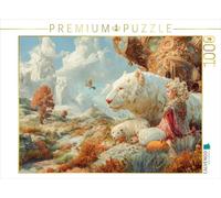 Puzzle · Le Paradis des Animaux | Une aire de repos offrant une vue magnifique · 1000 pièces · Format assemblé 64 × 48 cm · CALVENDO Puzzle