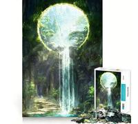 Puzzle Le Passage du Voile du Soleil pour Adultes, 1000 pièces, Jouet Intelligent, Lien Familial, découpe précise, Cadeau saisonnier 38x52cm