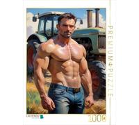 Puzzle · Le Paysan | Des mecs bien en chair · 1000 pièces · Format assemblé 64 × 48 cm · CALVENDO Puzzle