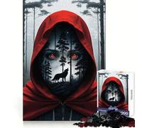Puzzle Le Petit Chaperon Rouge pour Adolescents 1000 pièces Décoration Murale apaisante et Amusante aux découpes nettes (50x75cm)