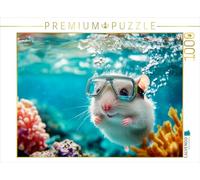 CALVENDO Puzzle Le Petit Explorateur de la Mer | 1000 pièces de Taille de la Pose 64 x 48 cm Puzzle Photo pour des Heures heureuses