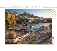 Puzzle · Le Petit Port de Coverack, péninsule de Lizard, Cornouailles | Angleterre · Des bateaux de pêche traditionnels devant la jetée… · 1000 pièces · Format assemblé 64 × 48 cm · CALVENDO Puzzle