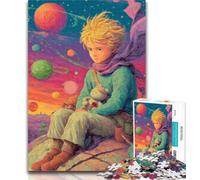 Puzzle Le Petit Prince 1000 pièces pour Adultes et Adolescents, Jouet éducatif et éducatif, idéal comme Cadeau pour Toute la Famille 26x38cm