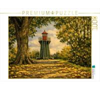 Puzzle · Le Phare de Bunthaus | Un moment d'automne paisible au bord de l'eau · 1000 pièces · Format assemblé 64 × 48 cm · CALVENDO Puzzle