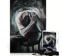 Puzzle Le Poids du Chagrin pour Adolescents, 1000 pièces, Concentration, détente, Loisirs, Assemblage Facile, (50x75cm)