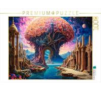 Puzzle · Le Portail des Champignons: l'évolution emprunte des Voies | nouvelles et fantastiques · Issu de l'univers surréaliste des… · 1000 pièces · Format assemblé 64 × 48 cm · CALVENDO Puzzle