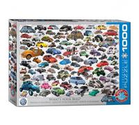 Eurographics "VW Beetle vous ne Yours (Puzzle 1000p, multicolore)