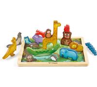 Hape Animal World Puzzle Multicolore