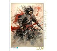 Puzzle · Le samouraï - Le défenseur de Son daïmos | 1000 pièces · Format assemblé 64 × 48 cm · CALVENDO Puzzle