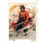CALVENDO Puzzle Le Samouraï - Un Combattant Professionnel | 1000 Pièces de Lege Taille 48 x 64 cm Puzzle Photo Puzzle pour des Heures Heureuses