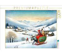 Puzzle · Le scarabée à Patins des fêtes de Fin d'année | Un plaisir de scarabée sur roulettes · 1000 pièces · Format assemblé 64 × 48 cm · CALVENDO Puzzle