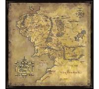 Puzzle Le Seigneur des Anneaux Middle Earth (1000 pièces)