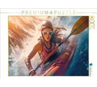 Puzzle · Le Ski | En pente raide · 1000 pièces · Format assemblé 64 × 48 cm · CALVENDO Puzzle