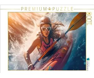 Puzzle · Le Ski | En pente raide · 1000 pièces · Format assemblé 64 × 48 cm · CALVENDO Puzzle