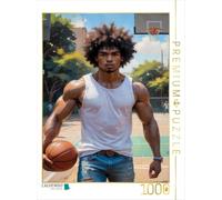 Puzzle · Le Sportif | Des mecs bien en chair · 1000 pièces · Format assemblé 64 × 48 cm · CALVENDO Puzzle