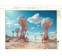 Puzzle · Le surréalisme à la Rencontre du désert | Paysage surréaliste · 1000 pièces · Format assemblé 64 × 48 cm · CALVENDO Puzzle