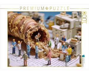 Puzzle · Le ver est dans Le Fruit | L'humour au bureau · Quand les slogans deviennent des images · 1000 pièces · Format assemblé 64 × 48 cm · CALVENDO Puzzle