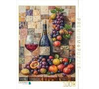 Puzzle · Le vin est la Preuve Que Dieu Nous Aime | 1000 pièces · Format assemblé 64 × 48 cm · CALVENDO Puzzle
