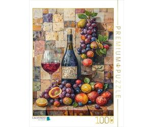 Puzzle · Le vin est la Preuve Que Dieu Nous Aime | 1000 pièces · Format assemblé 64 × 48 cm · CALVENDO Puzzle