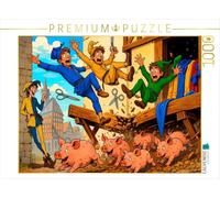 Puzzle · Le vol des Tailleurs | Extrait de la vie d'un vagabond espiègle · 1000 pièces · Format assemblé 64 × 48 cm · CALVENDO Puzzle