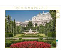 Puzzle · Le Volksgarten et Le Burgtheater | Monument à l'impératrice Élisabeth · 1000 pièces · Format assemblé 64 × 48 cm · CALVENDO Puzzle