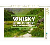 Puzzle · Le Whisky, C'est la réponse. Qui se Soucie de la Question | Une superbe citation dont on ignore la source · 1000 pièces · Format assemblé 64 × 48 cm · CALVENDO Puzzle