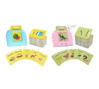 Puzzle Learning Toy - Sound Activated Cards, Kids Educational Game | Cartes flash pour comprendre 'écoute, outils d'apprentissage d'âge préscolaire pour , jouet audio interacte