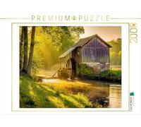 Puzzle · l'eau est Notre Moteur - L'innovation Issue du Moulin | Moulin à eau · 2000 pièces · Format assemblé 90 × 67 cm · CALVENDO Puzzle
