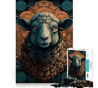 Puzzle légendaire de 1000 pièces sur Le thème des Moutons idéal pour Les Adolescents Jeu de Puzzle logique et Solide Amusant et apaisant Découpe de précision pour Les vœux du Père Noël