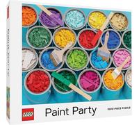 Puzzle Lego Paint Party
