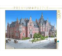 Puzzle · Leipzig - Bourse aux Livres vers 1900 | 2000 pièces · Format assemblé 90 × 67 cm · CALVENDO Puzzle