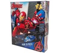 Puzzle lenticulaire Iron Man au combat - Marvel - 500 pcs 61x46 cm