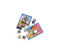 SPINMASTER Pat' Patrouille - 2 Puzzles Lenticulaires 24 pièces - Double visuel, dimensions 22,8 x 15,2 cm - Dès 3 ans