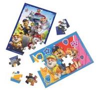 SPINMASTER Pat' Patrouille - 2 Puzzles Lenticulaires 24 pièces - Double visuel, dimensions 22,8 x 15,2 cm - Dès 3 ans