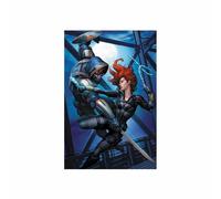 Puzzle lenticulaire Marvel Black Widow et Taskmaster