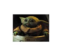 Puzzle lenticular The Mandalorian Grogu en cochecito 500 piezas