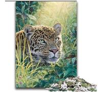 Puzzle Léopard de la Jungle 2000 pièces pour Adolescents, à partir de 14 Ans, Casse-tête, Jeux en Famille, Cadeaux d'anniversaire de Noël (70x100cm)