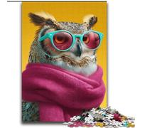 Puzzle Léopard Portant Un Foulard, 2000 pièces, pour Adolescents, Cadeaux, Jouets éducatifs, Jeux familiaux, idéal pour la décoration de Bureau (70x100cm)