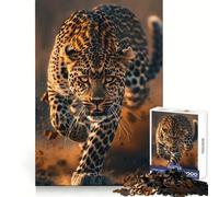 Puzzle Léopard Sauvage 1000 Pièces pour Adolescents Découpe Parfaite Idée Cadeau (38x52cm)
