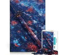Puzzle L'Épée dans Le Fleuve Écarlate pour Adultes, 1000 pièces, stimule la mémoire, Offre Un Divertissement apaisant et de qualité supérieure, Un Cadeau attentionné 38x52cm