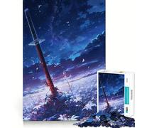 Puzzle L'Épée de la Champ des Étoiles pour Adolescents 1000 pièces, Jeu de réflexion Simple et Amusant, 38x52cm
